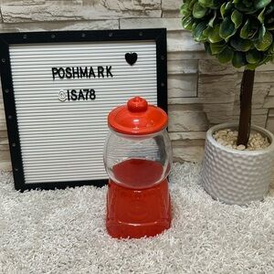 Target Bullseye Playground Gumball Machine Glass.